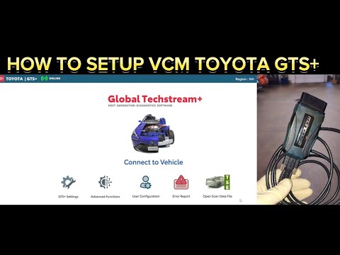 TOYOTA GTS+ HOW TO SETUP VIM TOOL MONGOOSE PLUS _ TOYOTA TECH STREAM INTERFACE TUTORIAL