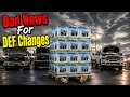 Looks Like Bad News For Truck DEF Regulations...