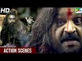 Bhayaanak Rudra Simhasanam Back To Back Action Scenes Nikki Galrani  Suresh Gopi