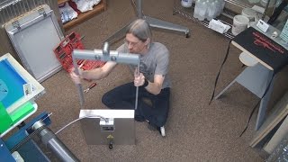 Screen Printing T-Shirts: Assembling The Ranar D-162 Infrared Flash Cure