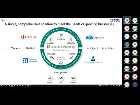 CETAS Webinar - Microsoft Dynamics 365 Business Central - Manufacturing Overview