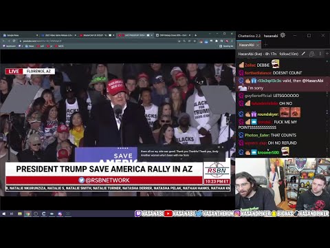2/2 HasanAbi January 15, 2022 – ARIZONA Trump Rally with Austin!, MasterChef US S05E5-7 REACT