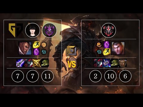 GEN Rascal Lucian vs Jayce Top - KR Patch 10.12