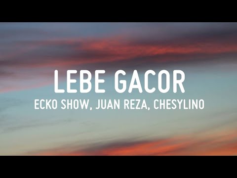Orang Baru Lebe Gacor - Ecko Show (Lirik)