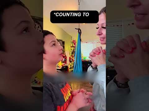 Mom helps her son calm down ❤️