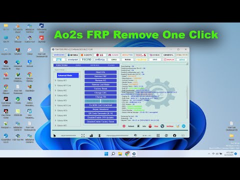 Samsung A02S FRP Remove One Click TSM TOOL 2025
