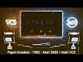 Pepsi Invaders 1983 Atari 2600 Atari VCS