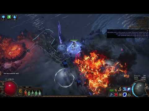 POE [3.17] - Lightning Warp Assassin Atoll map run