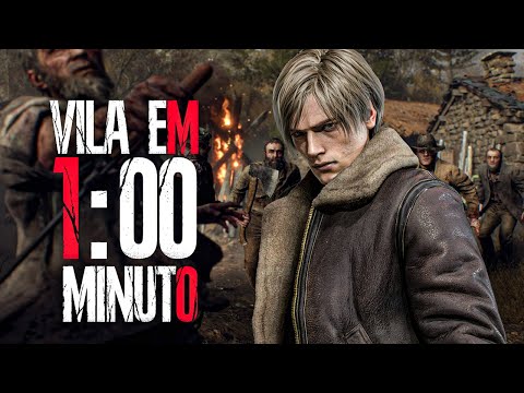 HOW TO GET THROUGH THE VILLAGE IN 1 MINUTE - RESIDENT EVIL 4 REMAKE