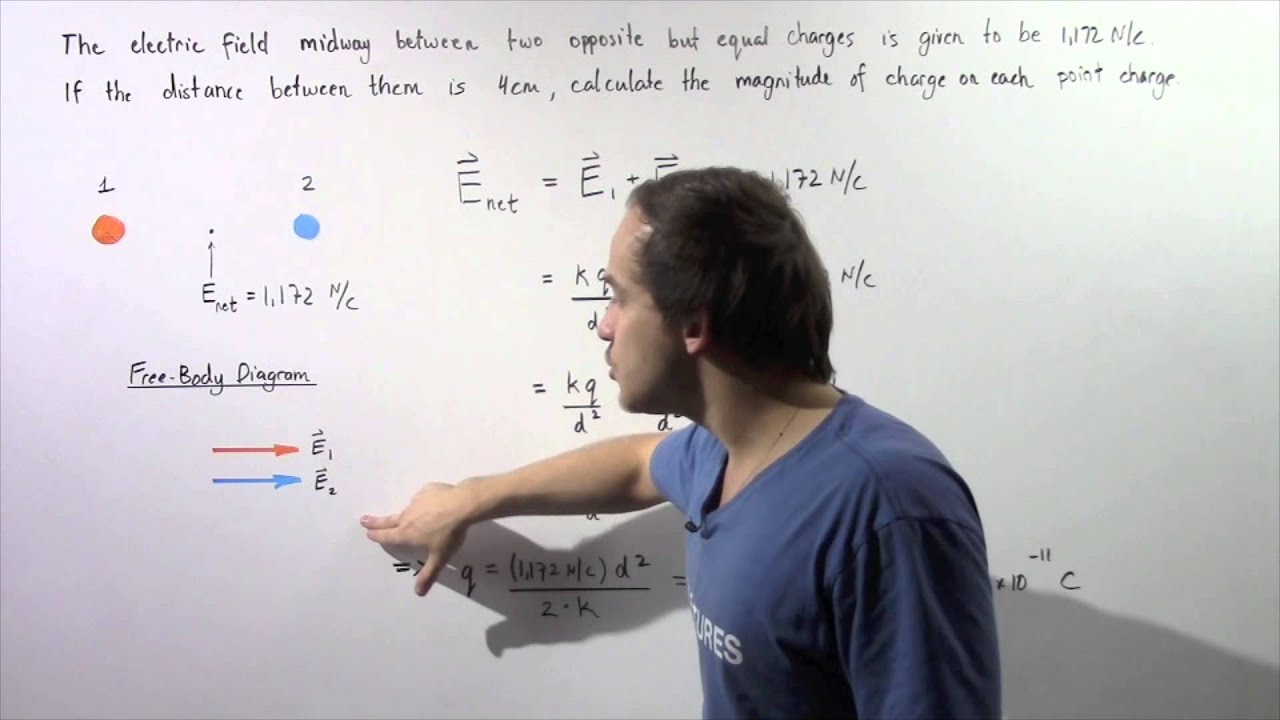 Electric Field Example # 1