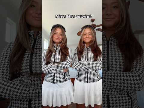 I think we won at this trend… #twins #shortsviral #mirrorfilter #shortsvideo