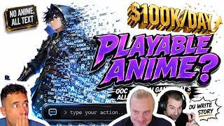 Thumbnail for 🗯️ "Playable Anime" With No Anime: How OOC Makes $100K/Day on Pure AI Text