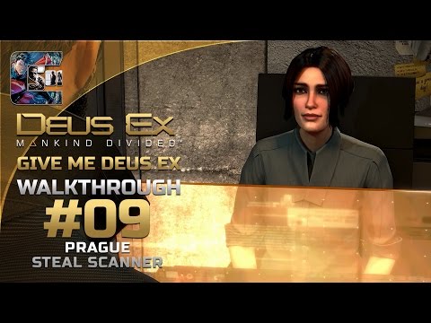 Deus Ex: Mankind Divided - Ghost Walkthrough / Part 9 - Steal Scanner | CenterStrain01