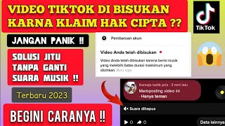 Download lagu TIKTOK VIDEO SOLUTION IS MUTED❗You can bypass copyright without changing the music mp3