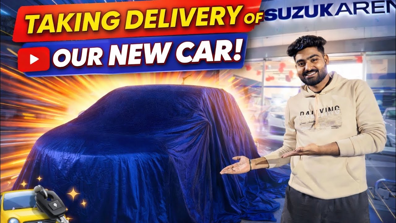 Taking delivery of our new car maruti suzuki Swift 2026 model petrol 🚀 | vishal siddhu
