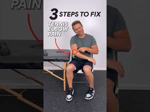 Fix Your Tennis Elbow Pain At Home With These THREE Things!