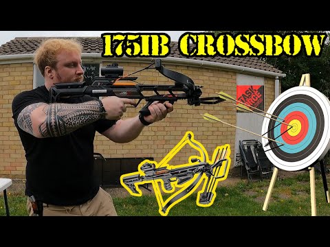 CROSSBOW | SET UP & FIRE | EK Archery Jag II Pro 175lb
