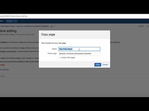 Copy a page - Learn Atlassian Confluence #69
