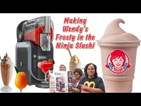 Copycat Wendy's Frosty Recipe | Ninja SLUSHi Frozen Drink Maker 