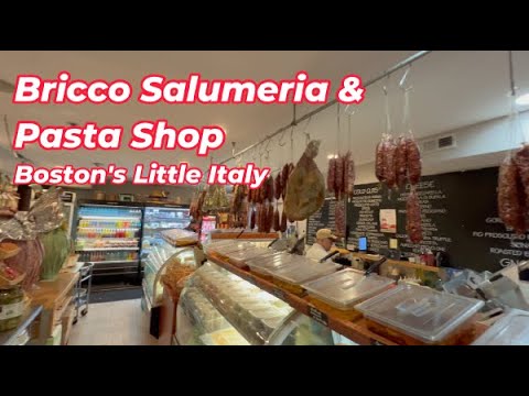 Bricco Salumeria & Pasta Shop Boston Little Italy District Hannover Street