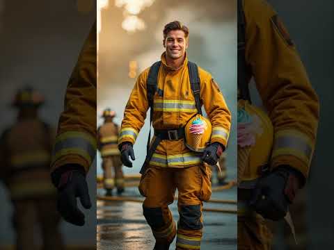 🍦 Warning: You Might Fall for This Fireman 🔥💘 #icecreambuns #summercrush #edmshorts #deltiimo