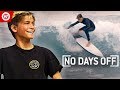 13 Year Old FEARLESS Surfing Prodigy