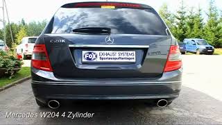Video: Fox Edelstahl Duplex Sportauspuff Mercedes C-Klasse W204 S204 4-Zylinder Video: Fox Edelstahl Duplex Sportauspuff Mercedes C-Klasse W204 S204 4-Zylinder
