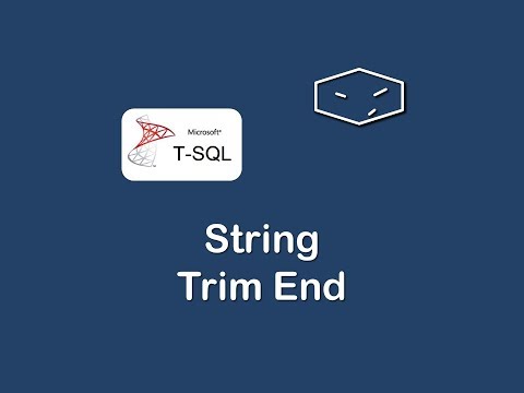 string trim end in t sql
