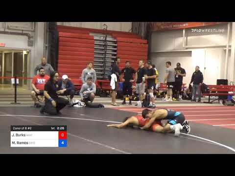 57 Kg Consolation - Jakason Burks, MWC Wrestling Academy Vs Matthew Ramos, Gopher Wrestling Club -
