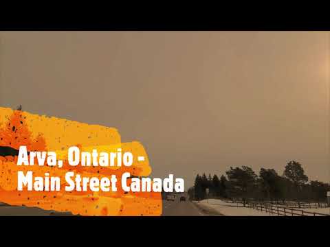 Arva, Ontario  - Main Street Canada - Drive with Me