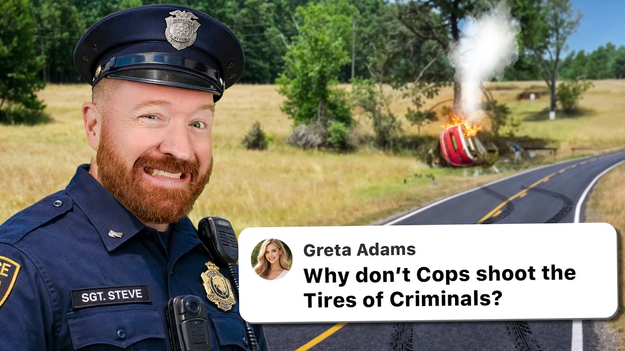 Why Don’t Cops Shoot Tires? - Cop Answers The Internet's Questions