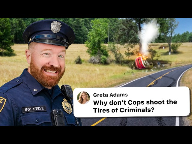 Why Don’t Cops Shoot Tires? - Cop Answers The Internet's Questions SDDEFAULT Thumbnail