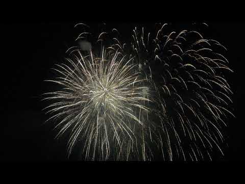 Stunning fireworks on St. Patrick's Day 2023 in Limassol, Cyprus
