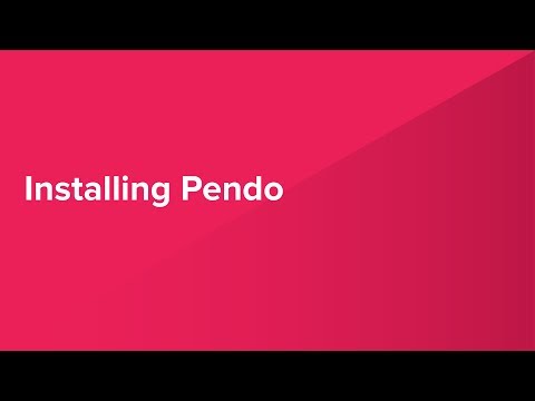Installing Pendo in Your Application