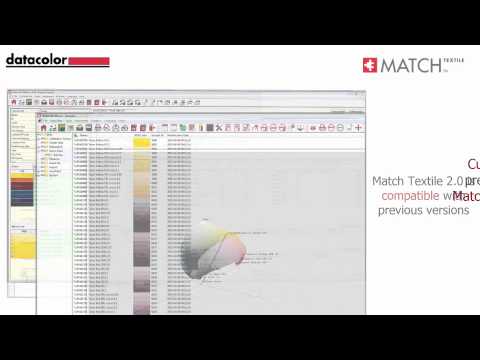 MATCH TEXTILE v 2.0 Introduction