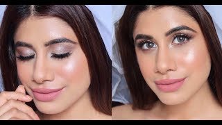 GLOWING BRIDE |  White wedding makeup Tutorial | Malvika Sitlani