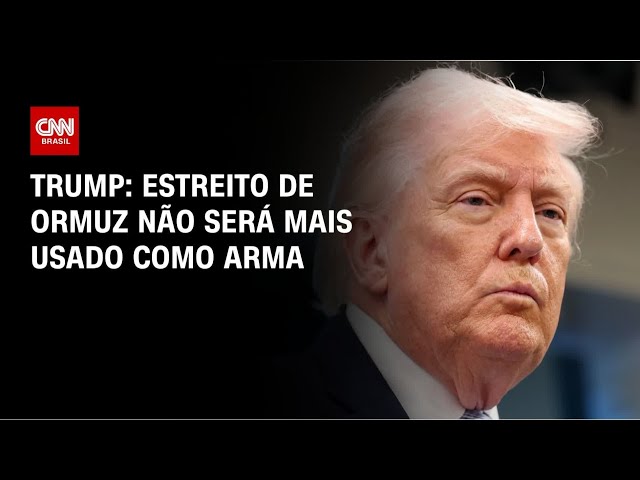 Estreito de Ormuz não será mais usado como arma, diz Donald Trump | CNN 360º