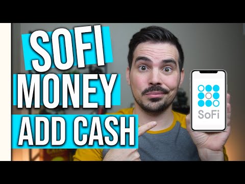 SoFi Money How To Add Cash
