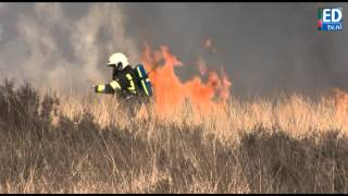 preview picture of video 'Grote heidebrand bij Oirschot'