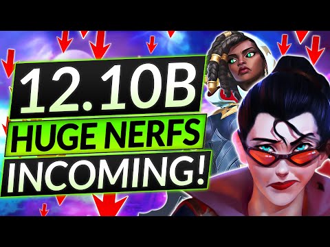 NEW PATCH 12.10B TURNS the META UPSIDE DOWN - Champions Buffs and Nerfs - LoL Guide