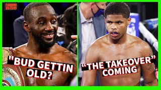 TERENCE CRAWFORD "INACTIVITY" EFFECT ERROL SPENCE FIGHT? SHAKUR STEVENSON HAS DEVIN'S NUMBER?