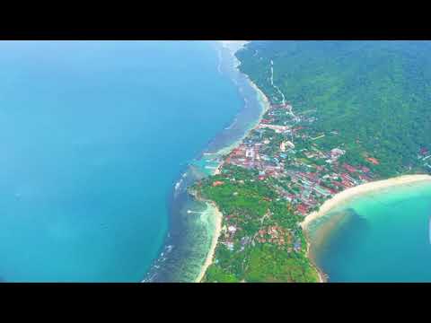 Flying above Koh Phangan
