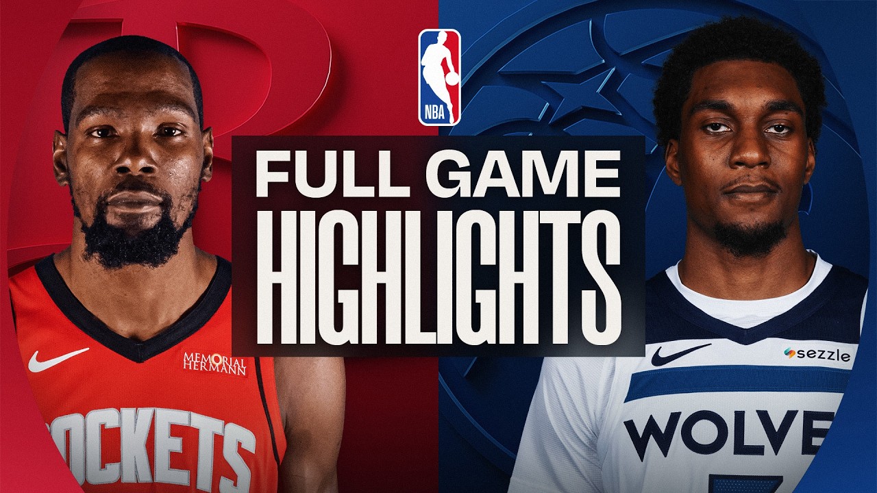 ROCKETS at TIMBERWOLVES | FULL GAME HIGHLIGHTS | March 25, 2026