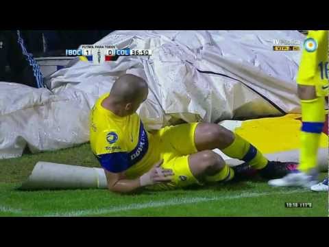Golazo de Santiago Silva - Boca 1 vs Colón 0 - Clausura 2012