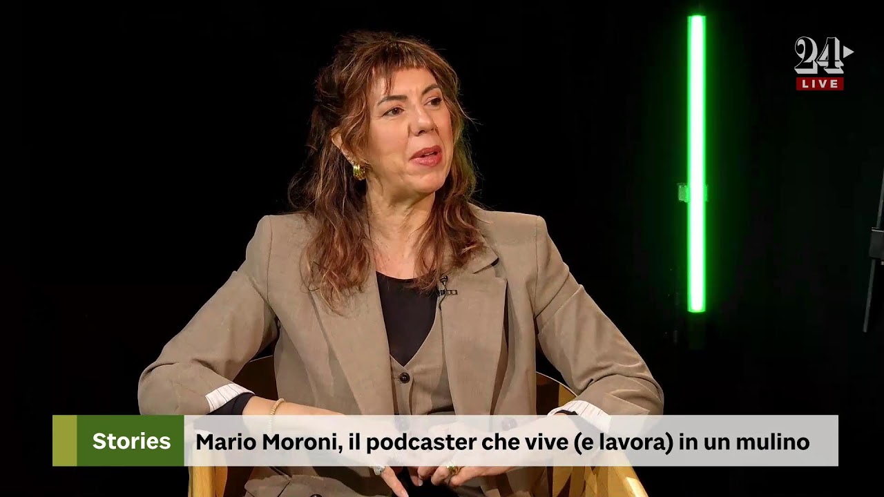 Mario Moroni, il podcaster che vive (e lavora) in un mulino
