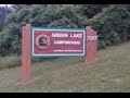 Campground video tour - Green Lake Rustic Campground - Waterloo State Rec. Area Chelsea Michigan USA