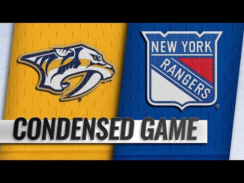 10/04/18 Condensed Game: Predators @ Rangers