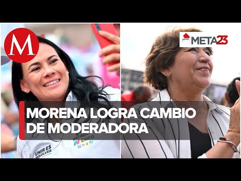 ¿Quién será la nueva moderadora en el segundo debate en Edomex?