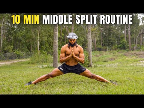 10 Min Middle Split Routine (Follow Along)