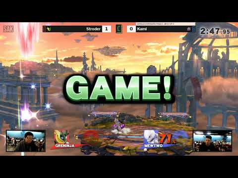 Chronicles: BotE Winners Finals - Stroder (Greninja) vs Kami (Mewtwo)